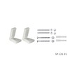 Kit de Vaso Sanitário Deca Level com Caixa Acoplada (Termofixo) - Branco Gelo
