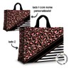 bolsa bagbag coleção fashion - leopardo rosè listras