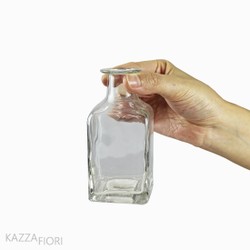 Vaso Decorativo Square Perfum de Vidro