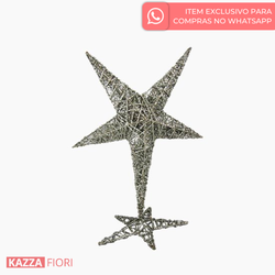 Estrela Decorativa - Prata (9101)