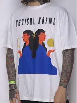Camiseta Radical Karma Offwhite