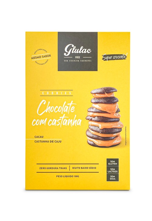 Foto do produto Cookies de Chocolate com Castanhas - 100g