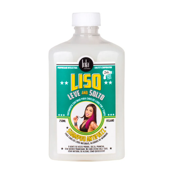Foto do produto Shampoo Antifrizz 250ml Liso, Leve and Solto - Lola