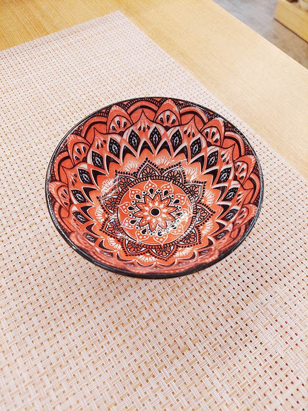 Bowl Cerâmica Ethnic Red