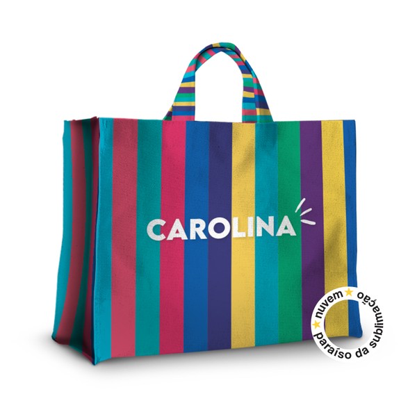 Foto do produto bolsa bagbag coleção united - stripes candy