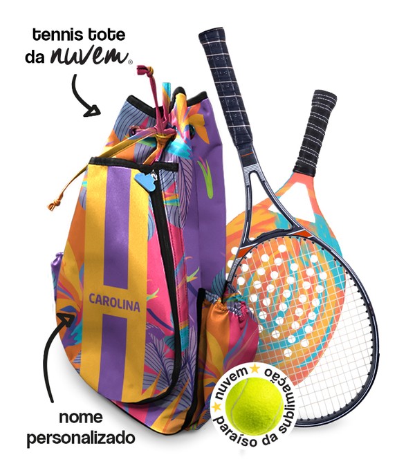 Foto do produto tennis tote raqueteira - tropical