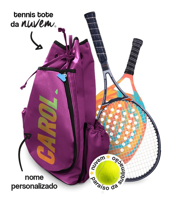 Foto do produto tennis tote raqueteira - fucsia