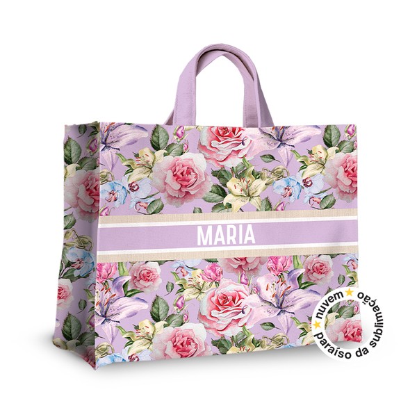 Foto do produto bolsa bagbag coleção primaverão - watercolor roses