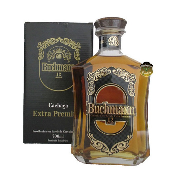 Foto do produto Cachaça Buchmann Extra Premium Carvalho Frances 12 Anos
