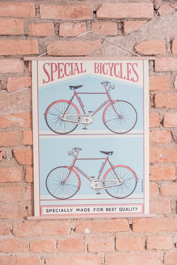 Poster com suporte Special Bicycles