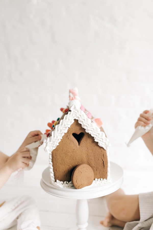 Foto do produto gingerbread house (para decorar)
