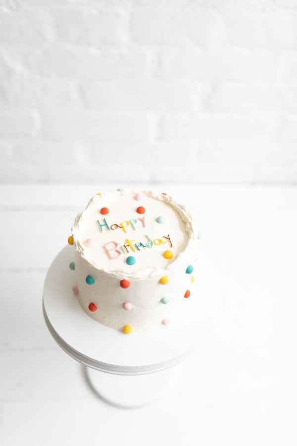Foto do produto poá cake (happy birthday)