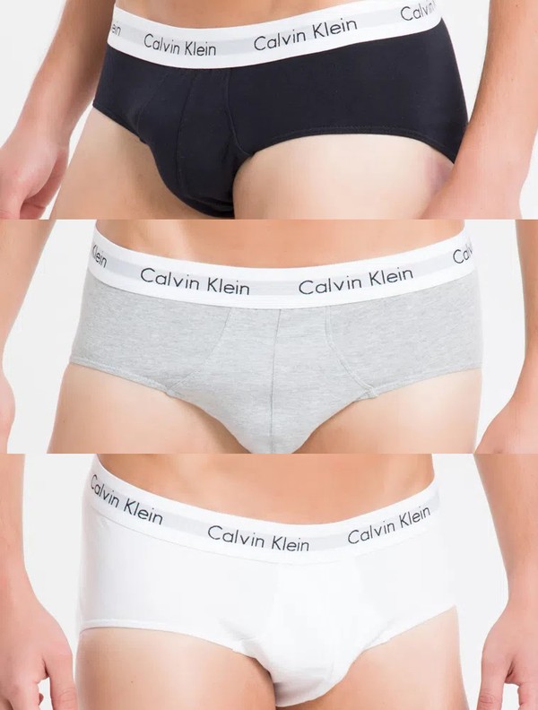 Foto do produto Kit 3 Cuecas Calvin Klein Brief
