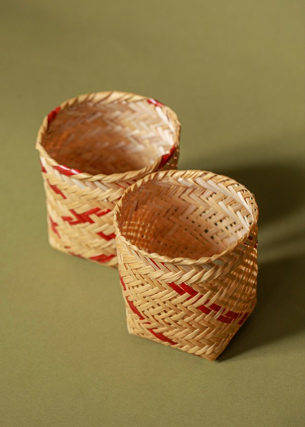 Foto do produto Conjunto 2 mini-pacará cesto arumã| Ticuna