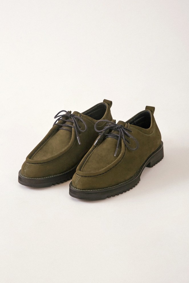 Sapato Camurça Verde