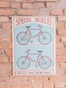 Poster com suporte Special Bicycles