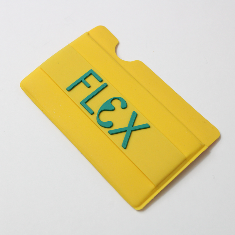 Porta Cartão Amarelo E Verde