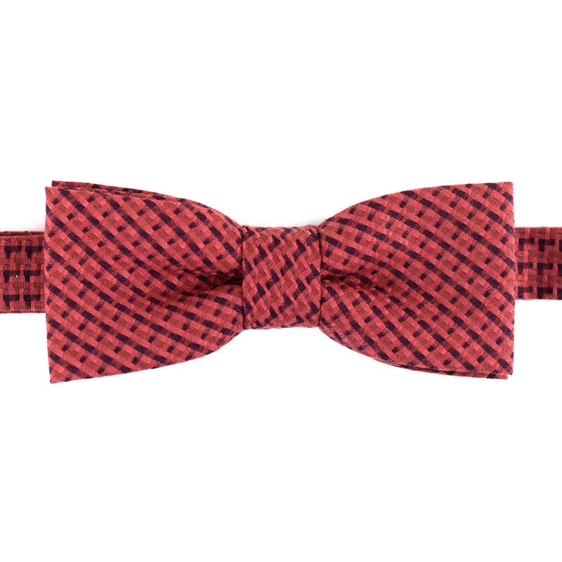 imagem do produto Gravata Borboleta Slim - Red Blocks