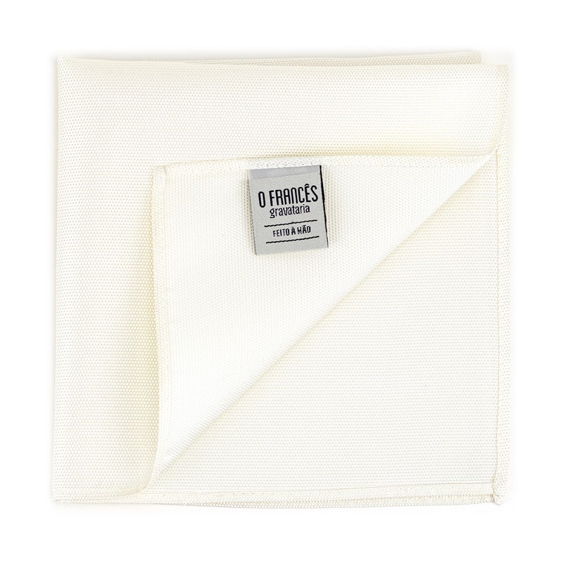 imagem do produto Lenço de Bolso de Seda - Classic Silk Off-White
