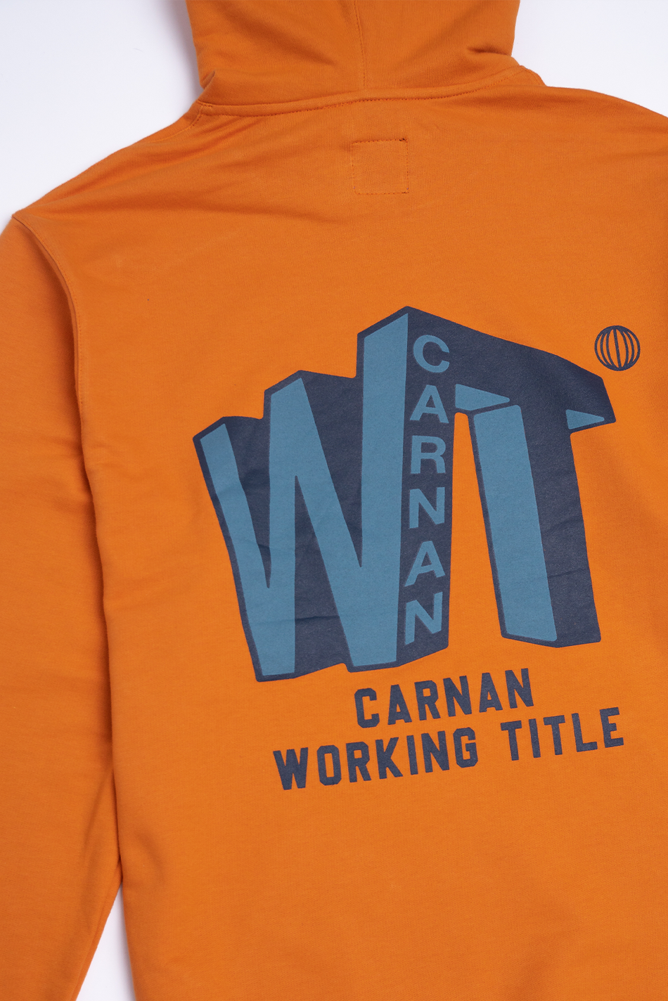 Carnan X WT Orange Hoodie