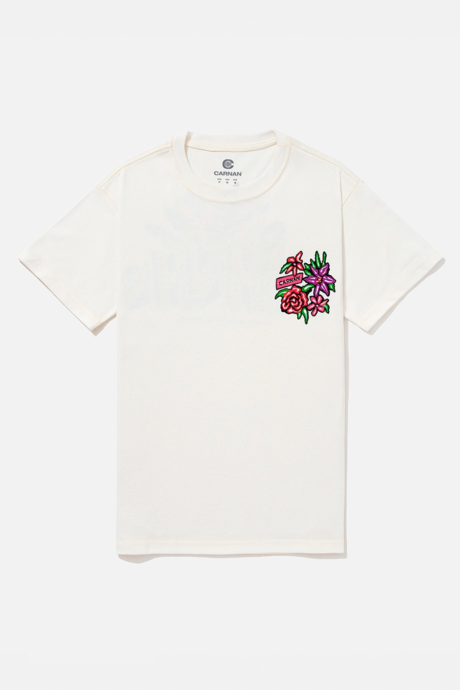 T-Shirt Tropical Off White