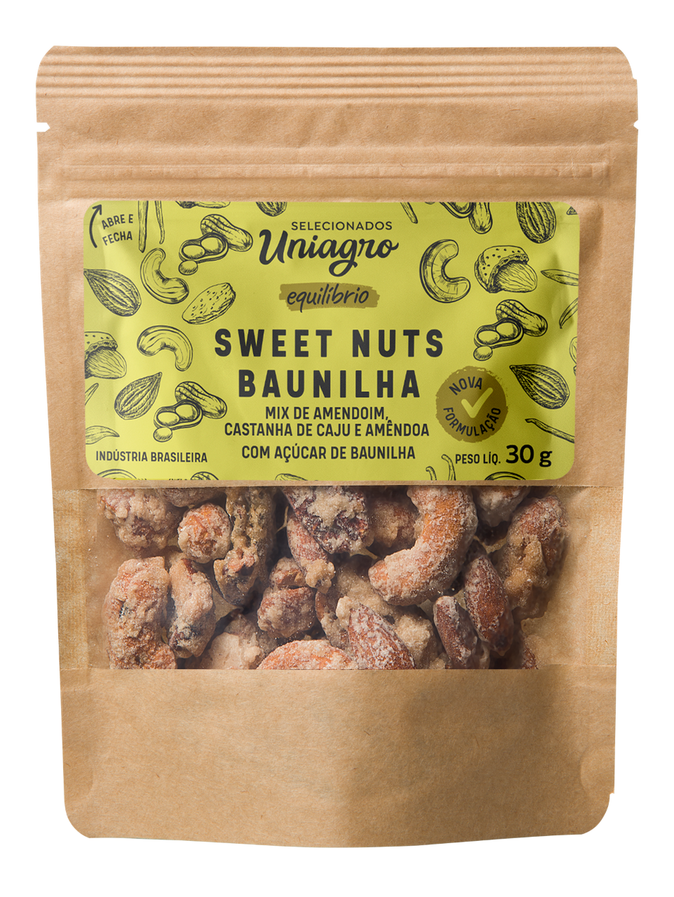 Mix Sweet Nuts Baunilha 30g
