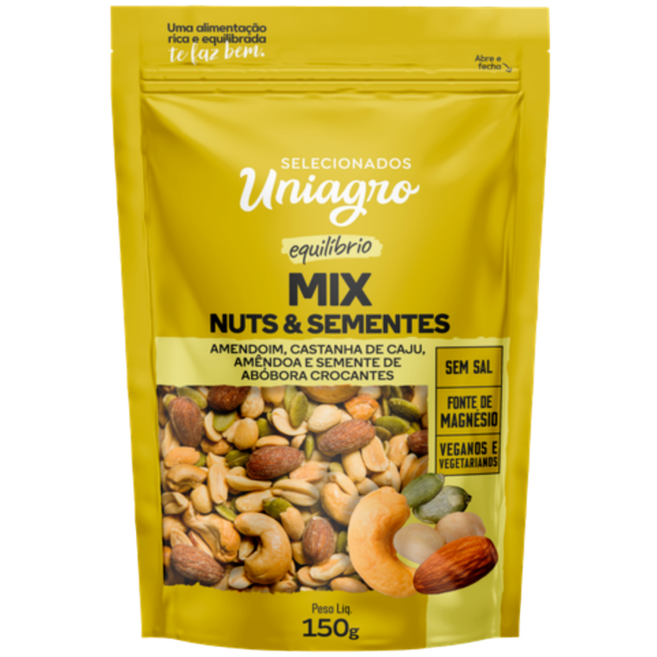 Mix Nuts & Sementes (sem sal) 150g