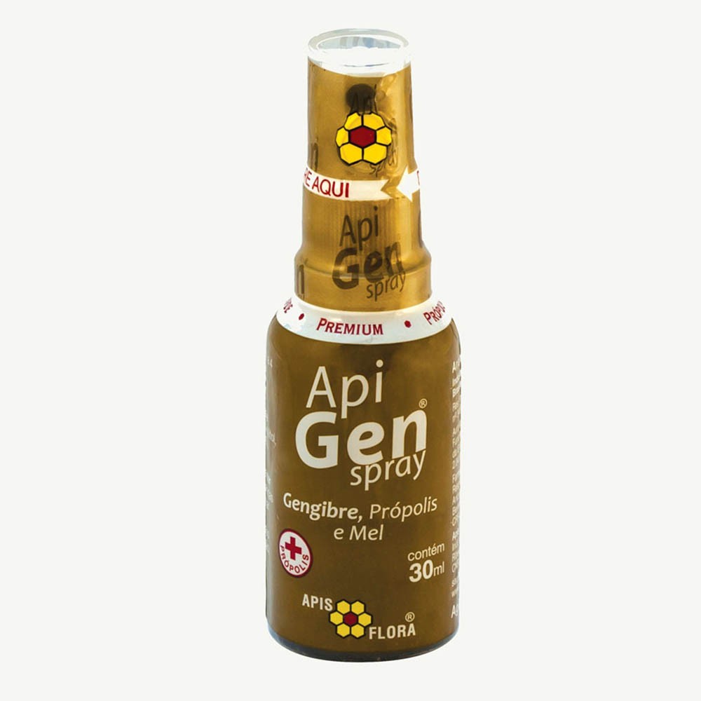 Apigen Spray - Gengibre, Própolis e Mel 30Ml - Apis Flora