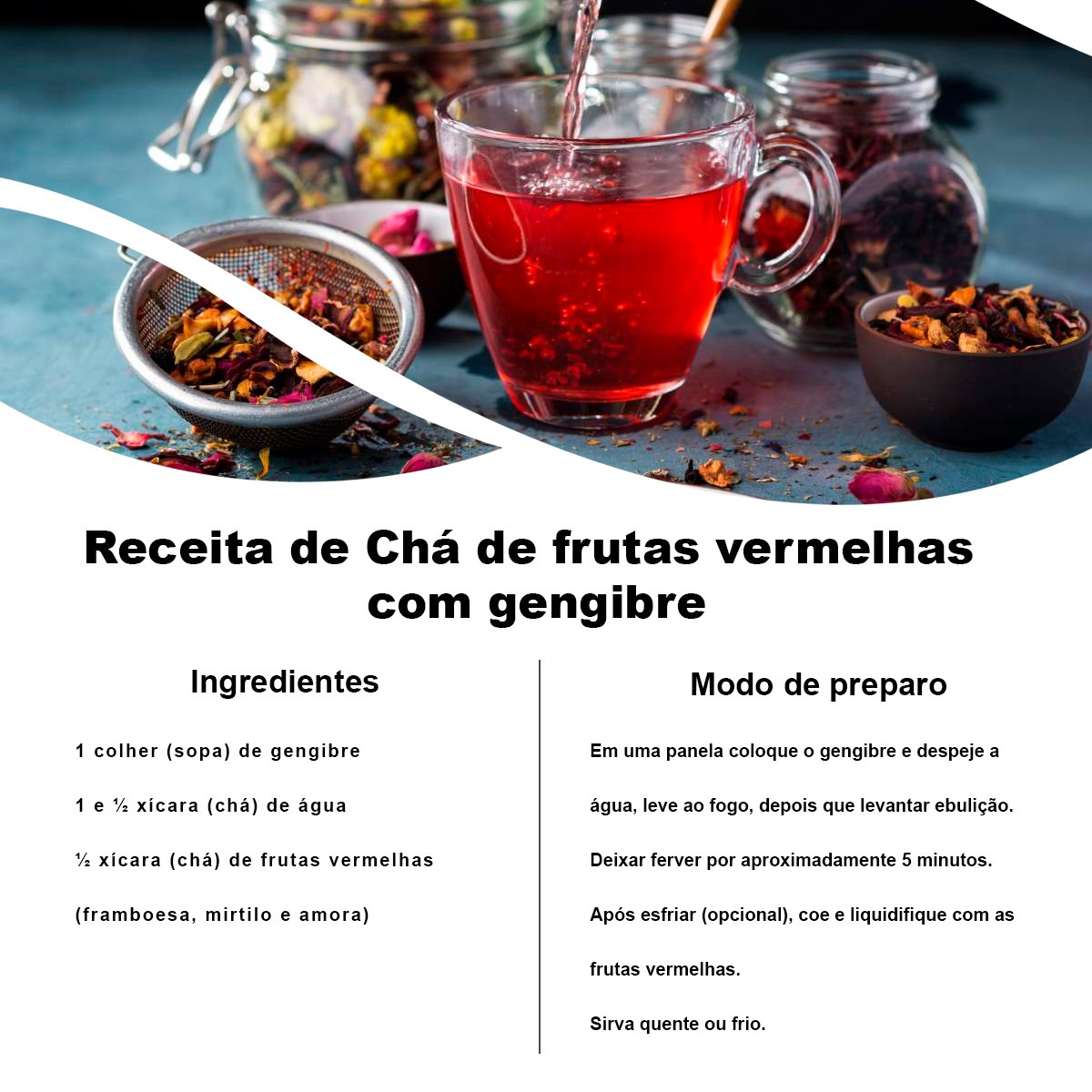 Kit 2 pct Chá de Framboesa - Rubus Idaeus - 100g cada