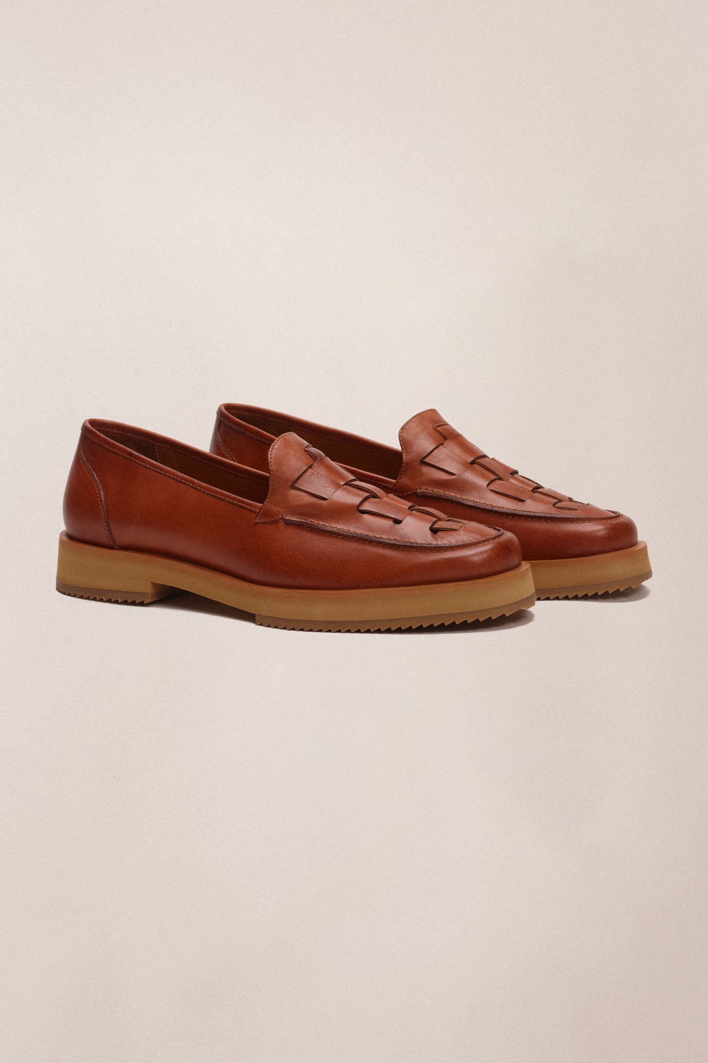 Loafer Tresse Couro