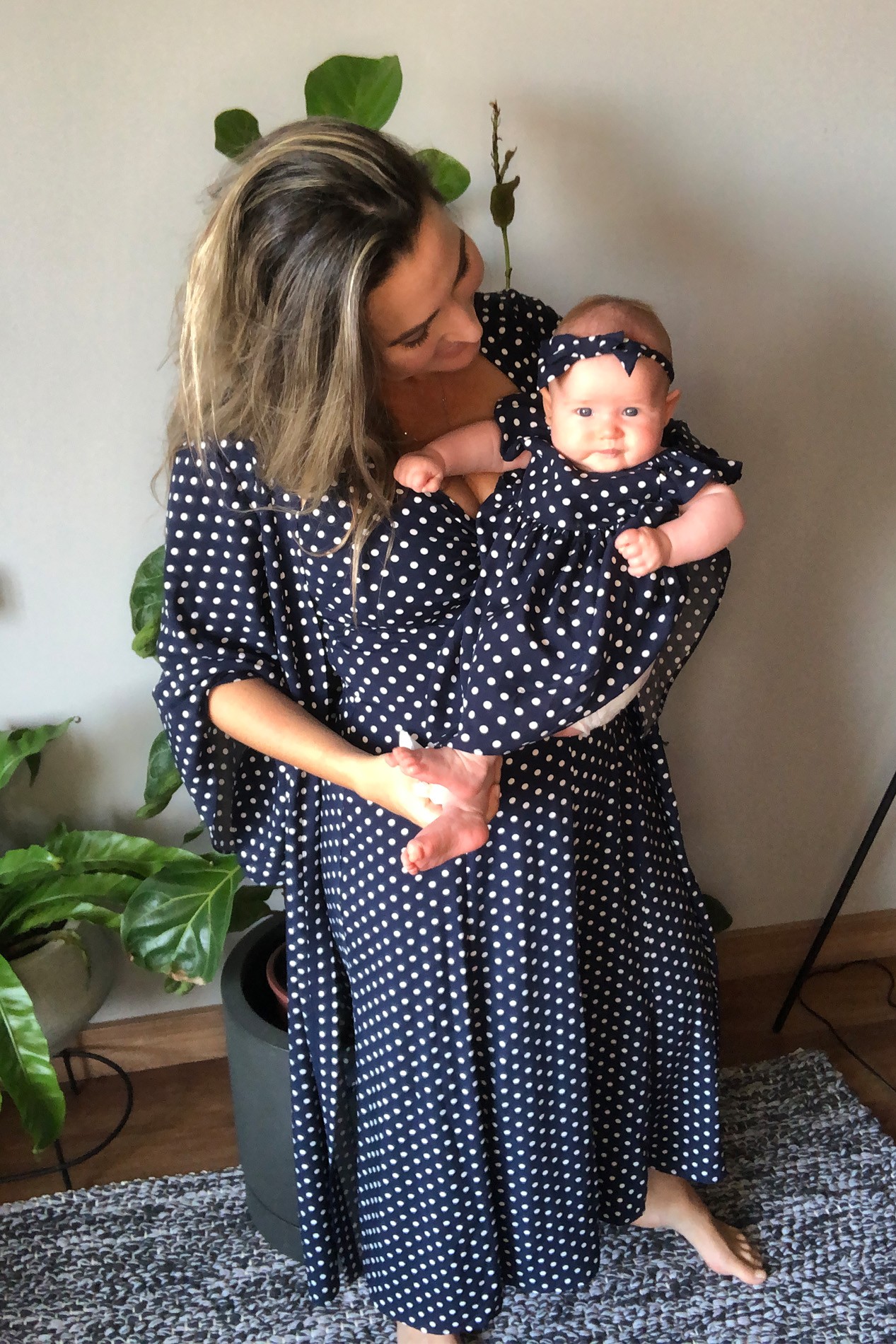 Foto do produto Vestido Theodora Baby Poá com Laço