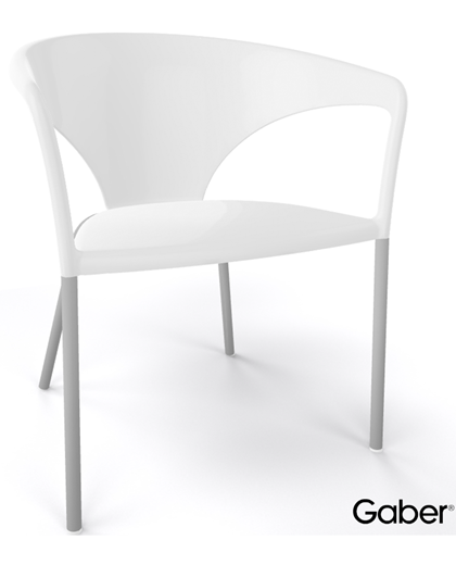 Cadeira Terrasse Branca | Gaber