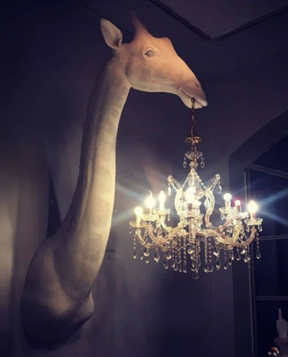 Luminária De Parede Giraffe In Love | Queeboo